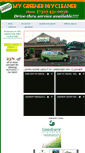 Mobile Screenshot of mygreenerdrycleaner.com